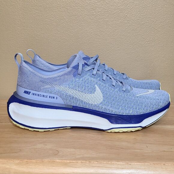 Nike ZoomX Invincible Run Flyknit 3 Aluminun Glacier Blue DR2615-405 Men's 12 - Picture 1 of 7
